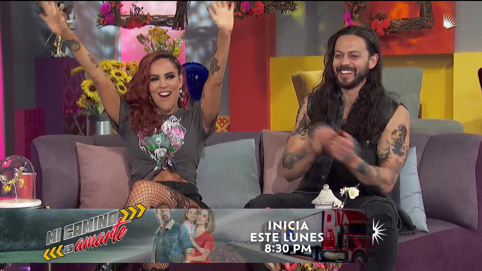 Sara Corrales y Alfredo Gatica Motos, tatuajes y una relación tóxica en ‘Mi camino es amarte