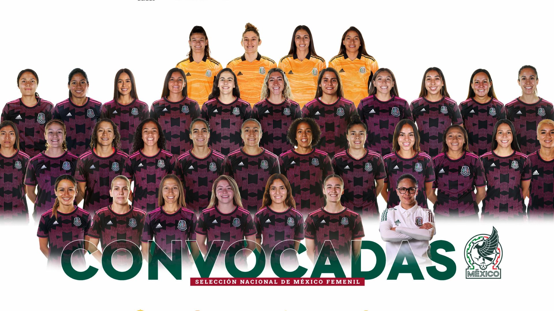 Selección Mexicana Femenil convoca a 33 jugadoras al CAR TUDN