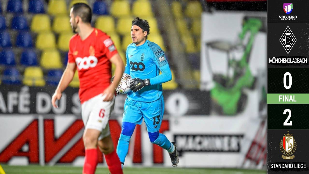 Memo Ochoa es titular con el Standard y derrotan al Borussia