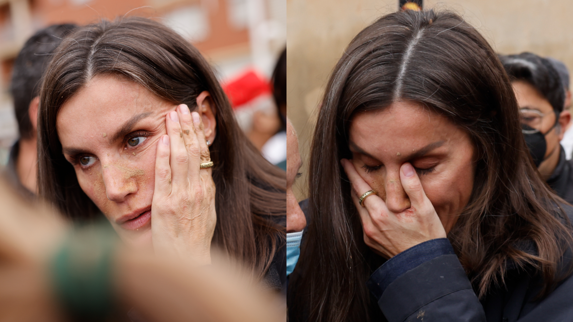 Queen Letizia insulted and pelted with mud during her visit to Valencia due to flooding