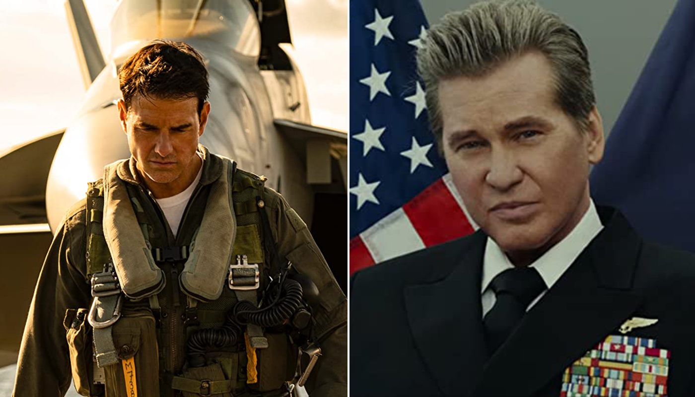 Tom Cruise se emocionou ao ver Val Kilmer em "Top Gun Maverick