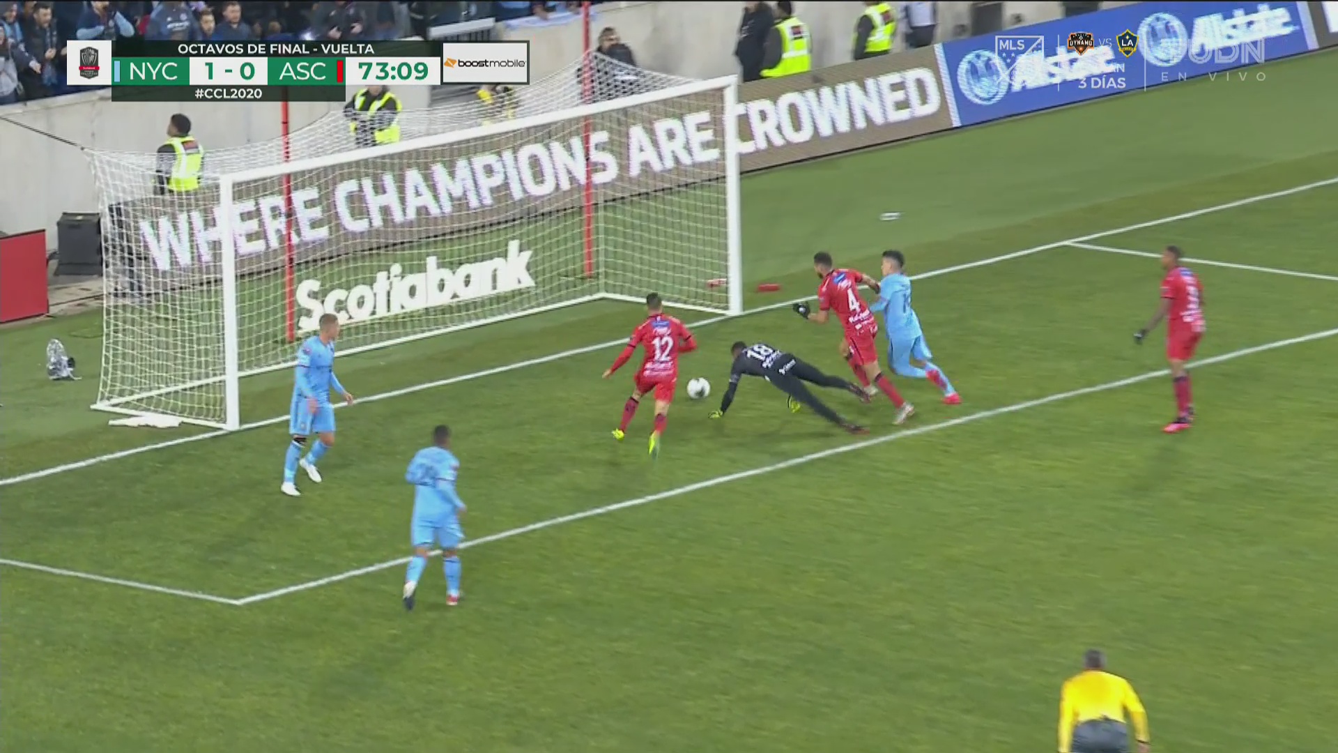 New York City vs. AD San Carlos, por Liga de Campeones Concacaf ¡Era