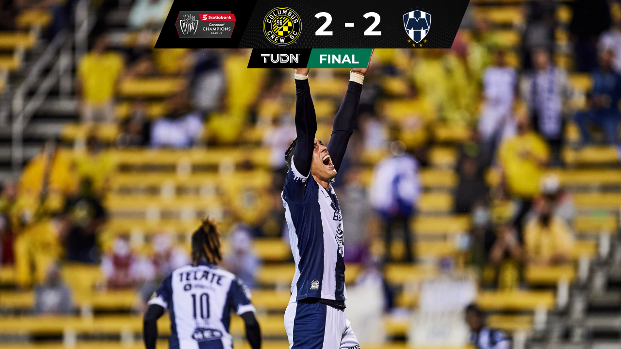 Columbus 22 Rayados de Monterrey en la Liga de Campeones marcador y