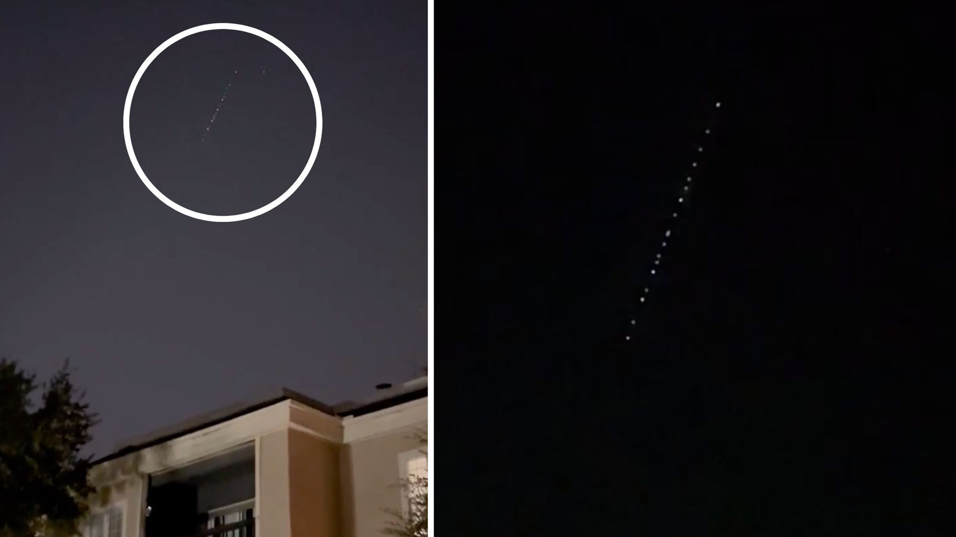 Ovnis Ufo O Estrellas La Explicación A Las Extrañas Luces Captadas En El Cielo De Texas