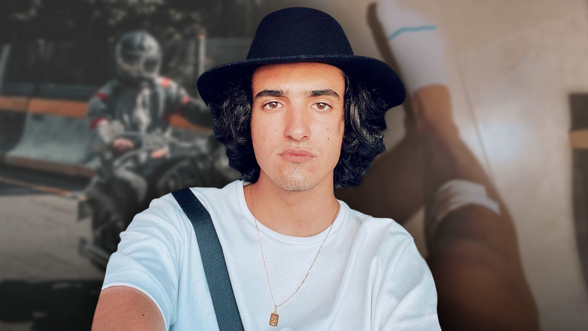 Sebastián Poza sufrió un accidente y encima le pegaron en ‘Fuego