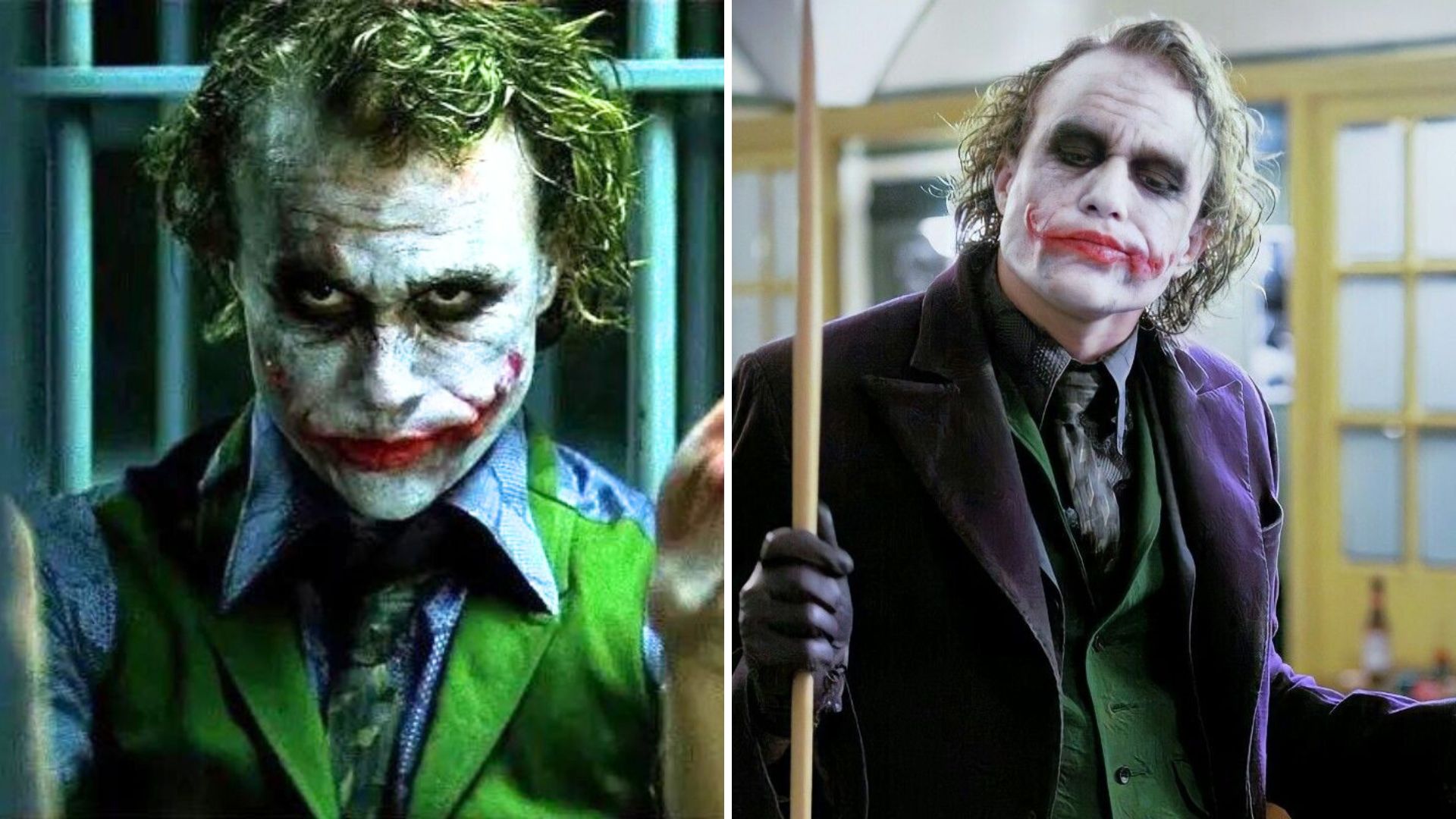 Why did Heath Ledger lick his lips all the time when he played Joker?  It wasn’t tic