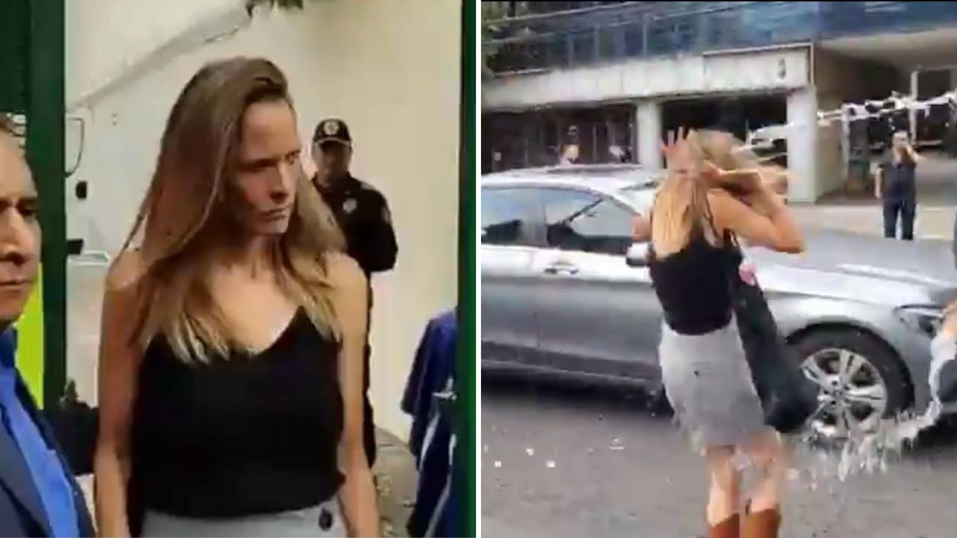 They attack an actor of “between love and desire” after being called “racist lady” by police insults