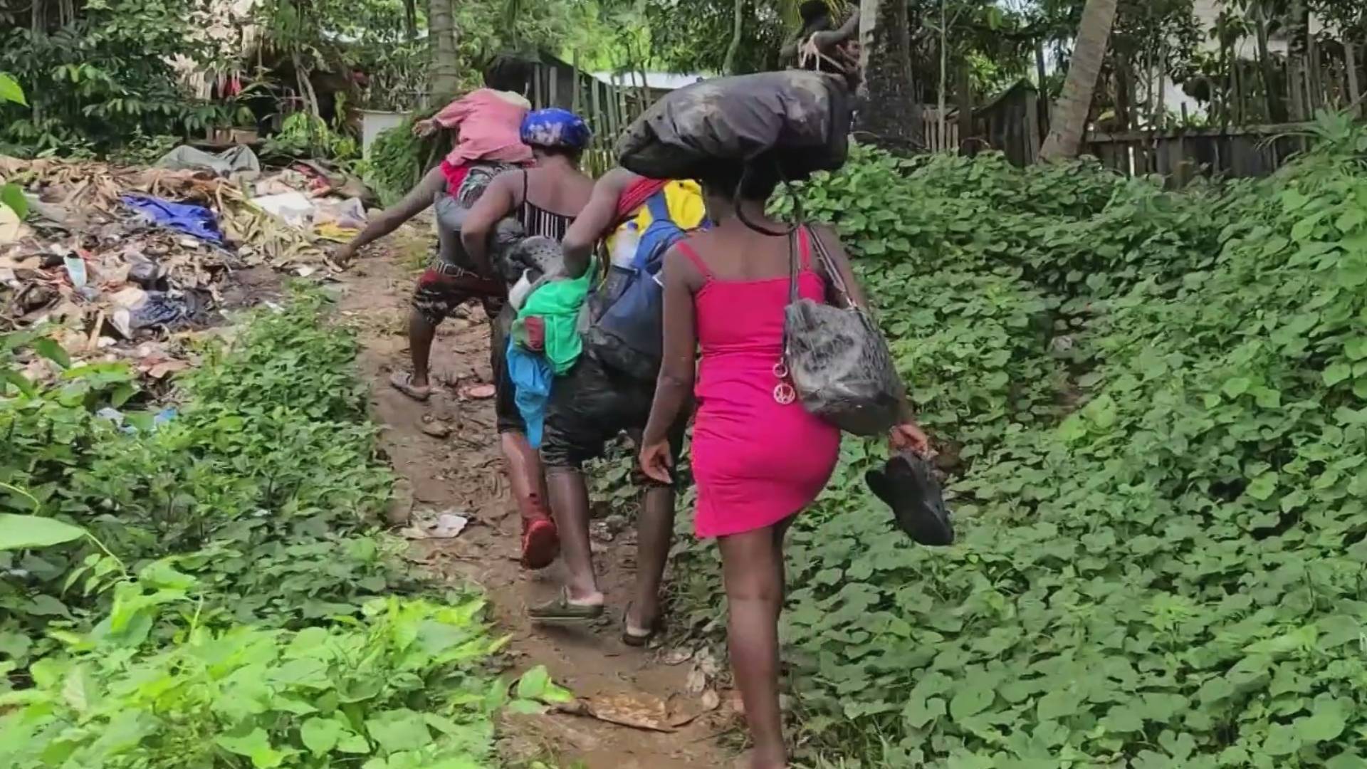 Enfrentan violaciones, asaltos y violencia: el duro camino de estos  migrantes en su paso por la selva de El Darién | Shows Aquí y Ahora |  Univision