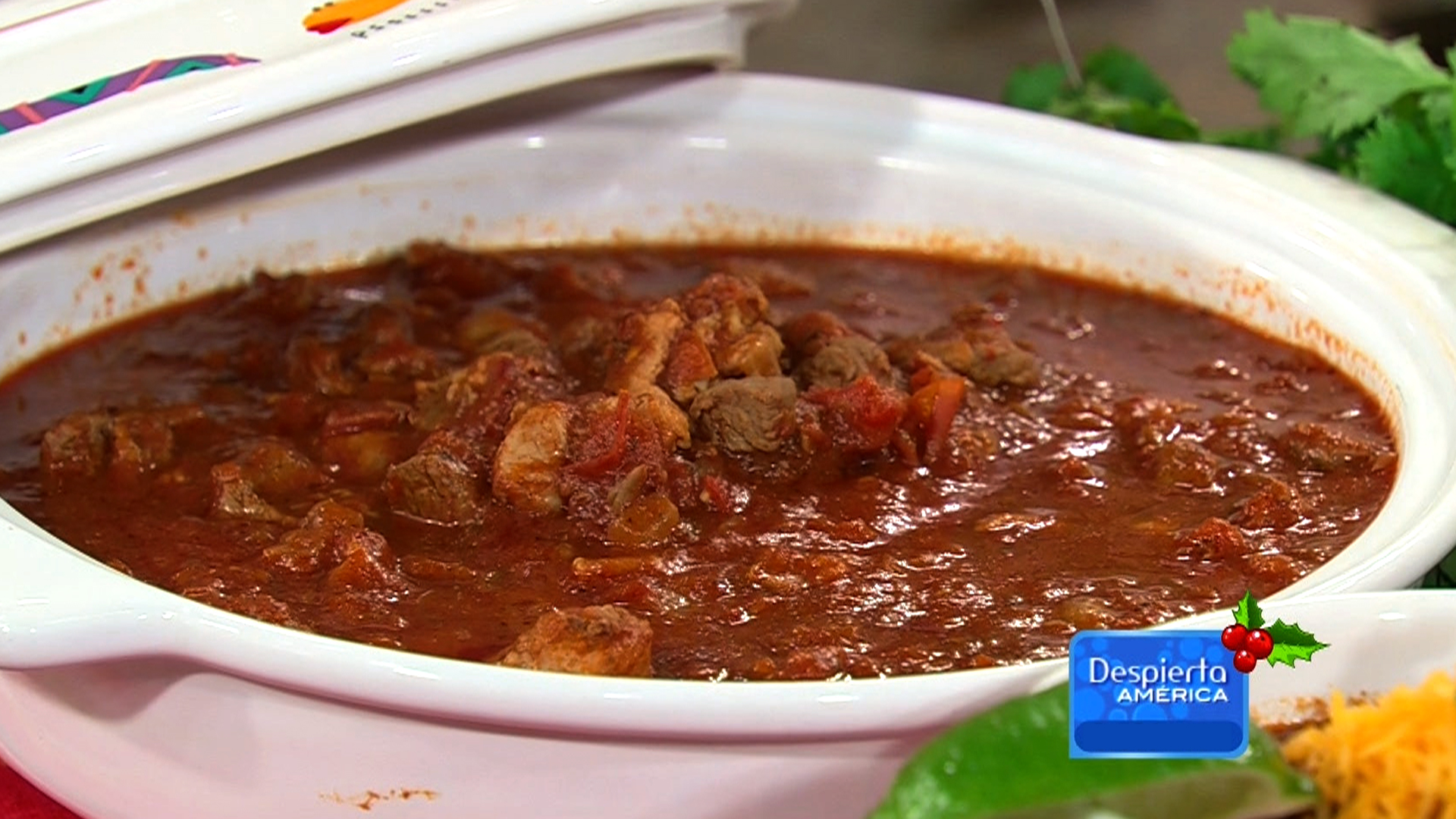 Receta de Chili con carne al estilo Chef Pepín Shows Despierta