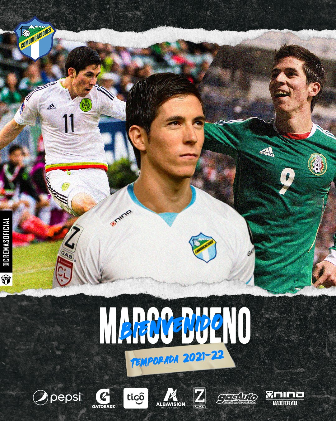 Marco Bueno, campeón mundial con el Tri, jugará en Guatemala TUDN