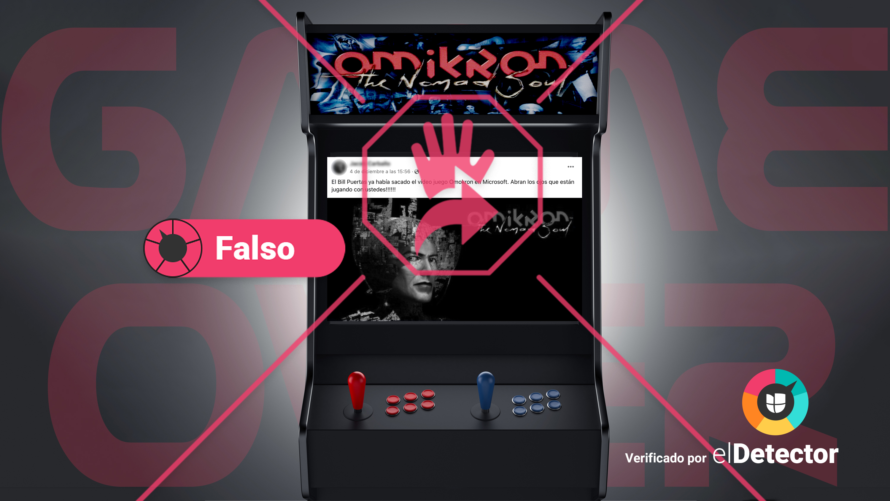 Es falso que Bill Gates y Microsoft desarrollaron un videojuego sobre la  variante ómicron en 1999 | Noticias Univision | Univision