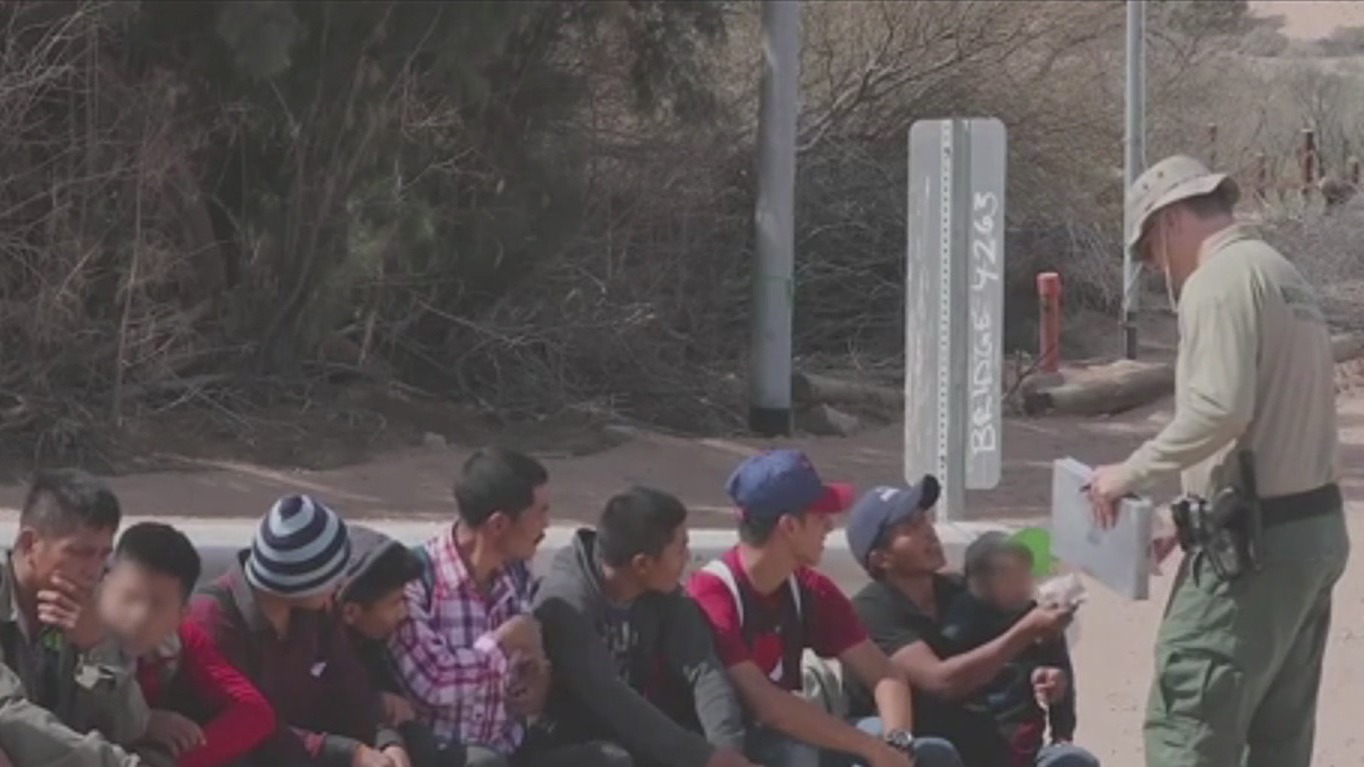 Arrestos en la frontera se reducen a casi la mitad en enero de 2023