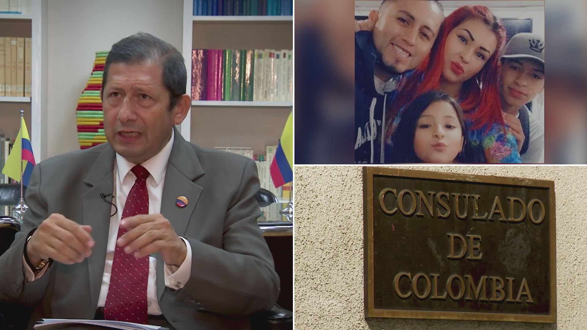 The Colombian consul general in New York recounted what happened with his compatriot in a reception center for immigrants |  Video |  Univision 41 New York WXTV