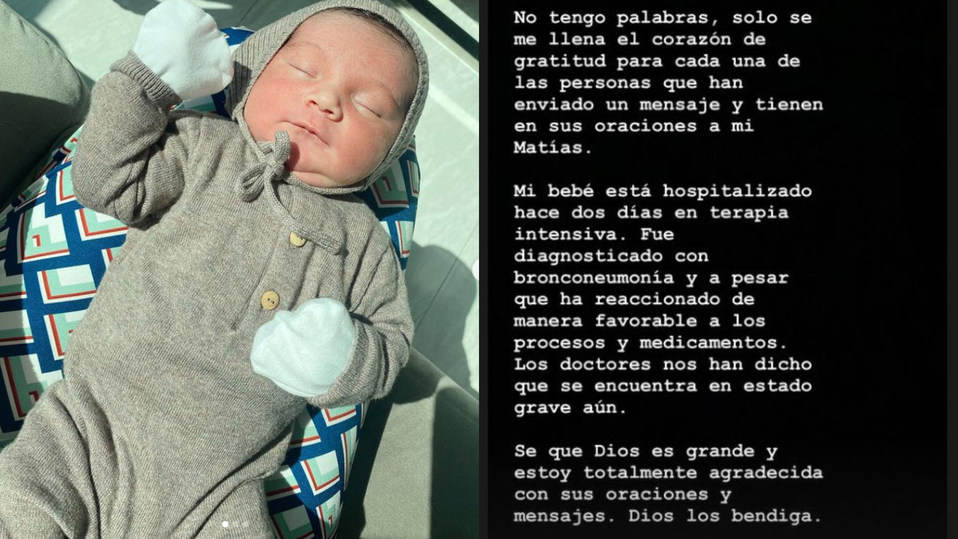El Hijo De Eden Munoz Esta Hospitalizado Esta Es La Enfermedad Que Padece Famosos Univision