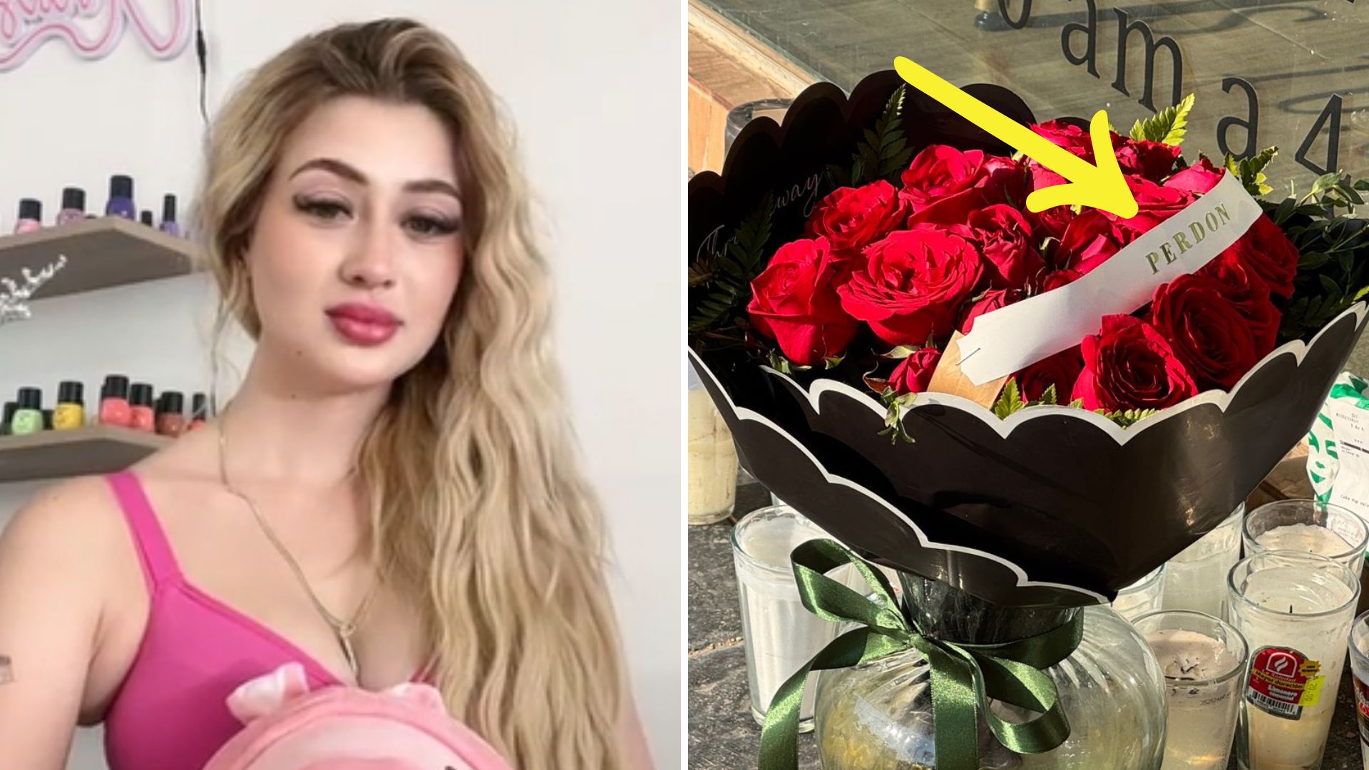 A Valeria Márquez le piden “perdón” con rosas: en ‘live’ le preguntaron de  qué color las prefería