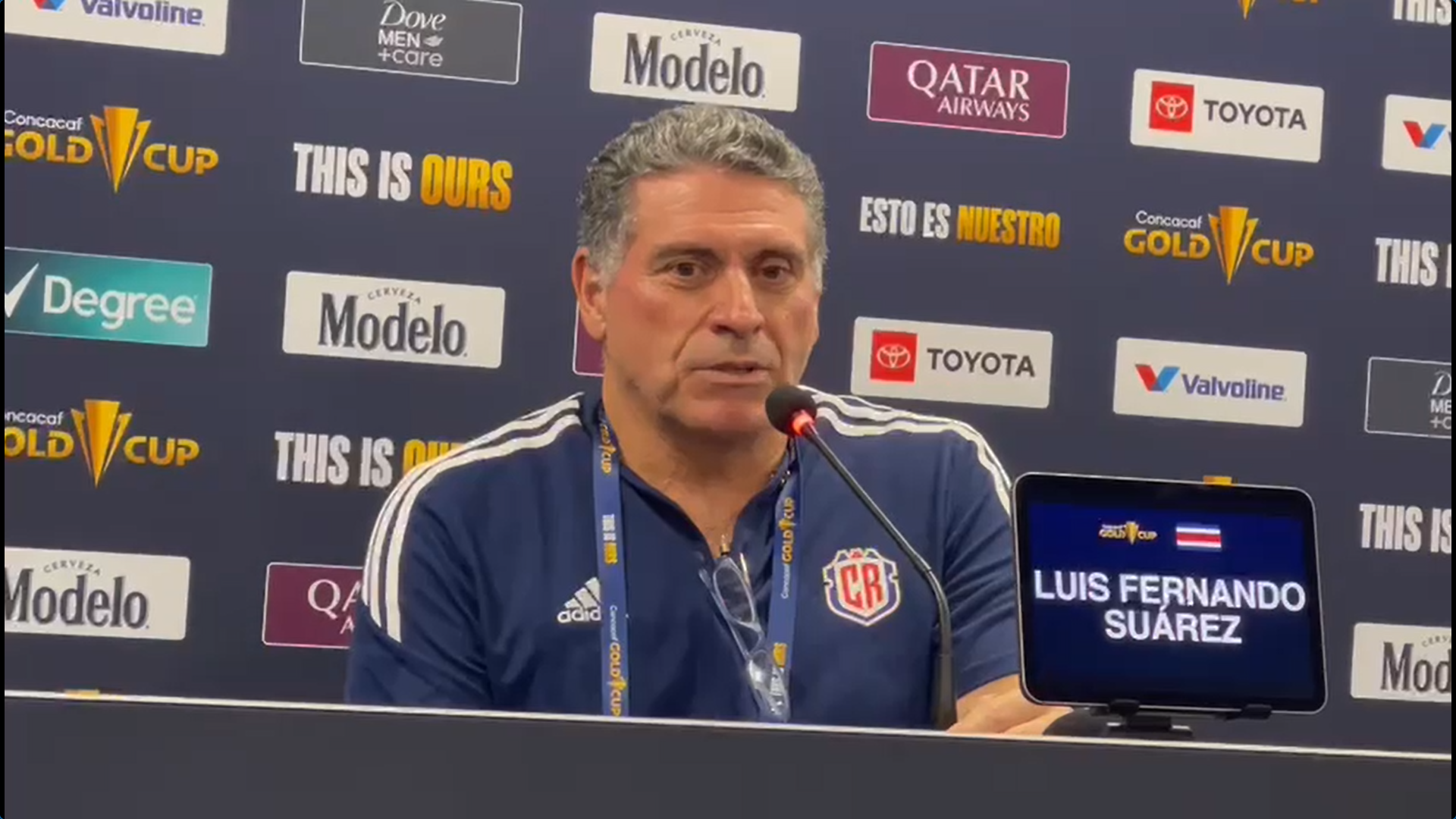 Entrenador de Costa Rica enfrentará a la Selección Mexicana "con