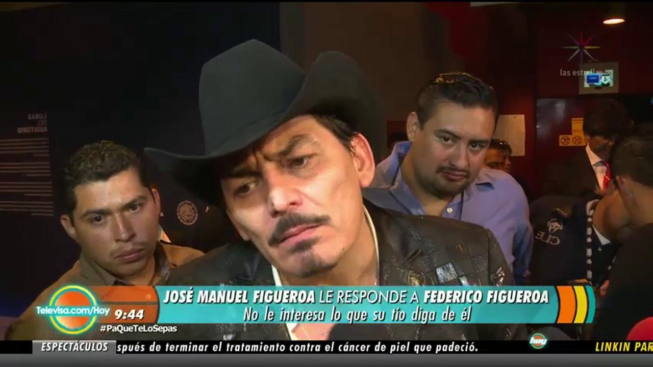 José Manuel Figueroa trả lời Federico Figueroa