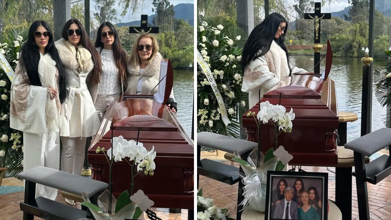 Jessica Cediel responde a 'tiktoker' que critica las fotos del funeral de  su padre: \, image size:1280x720