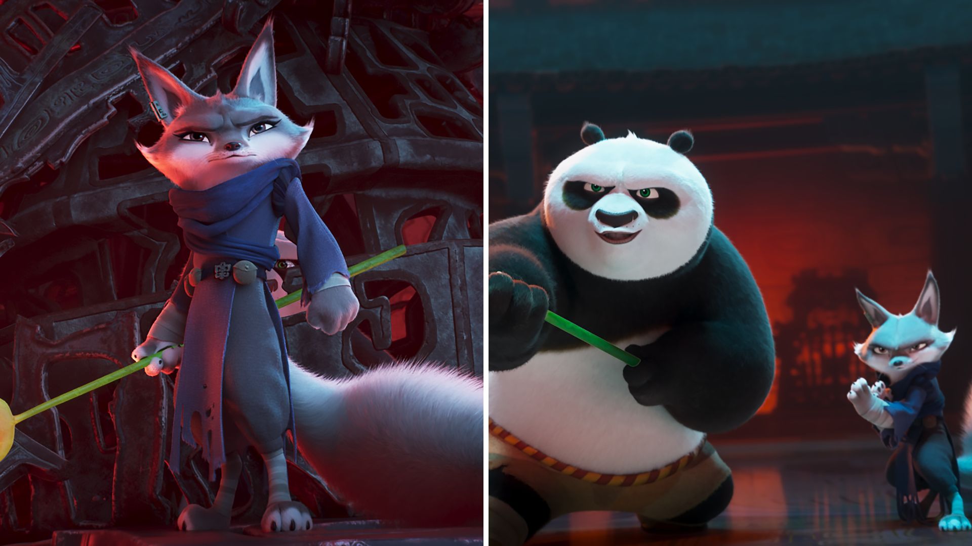  Kung Fu Panda 4 Qui nes Son Zhen Y La Camaleona Los Nuevos 
