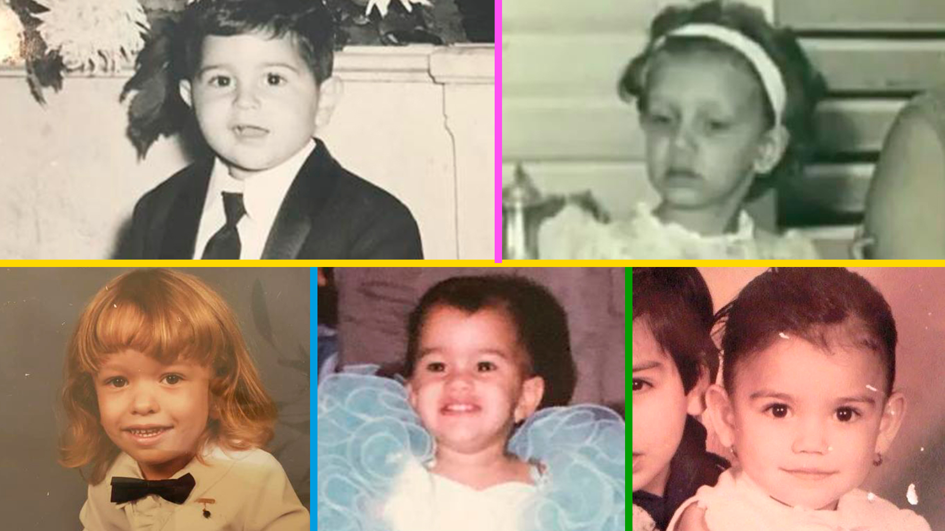 Carismáticos y divertidos desde pequeños: mira a los integrantes de El