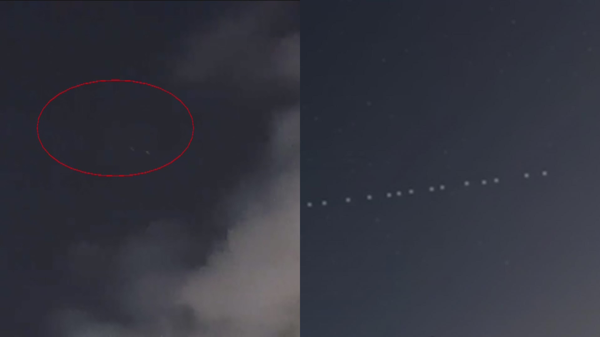 Qué provocó la línea de luces que vieron algunos habitantes de México