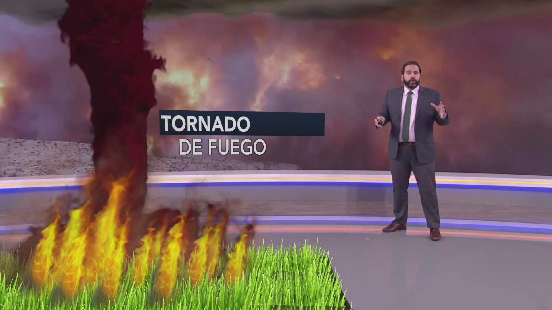 fuego tornado