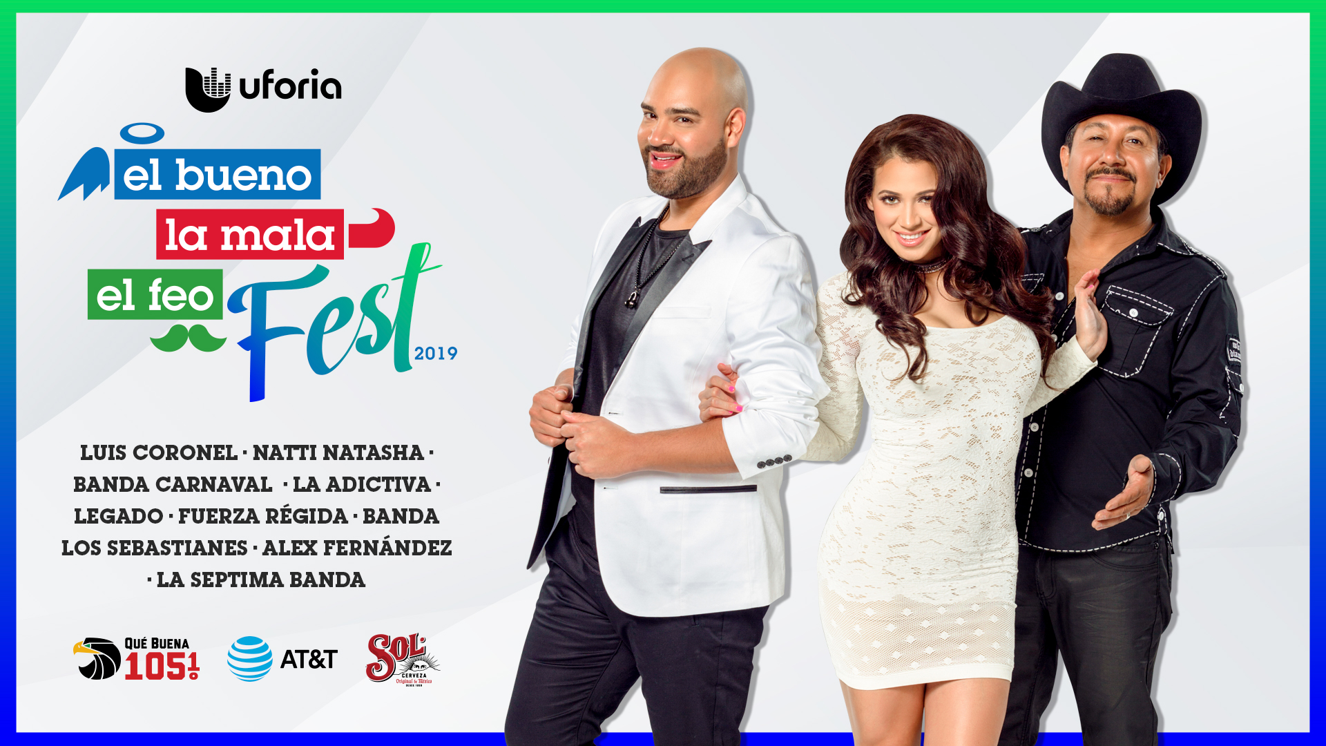 Artistas confirmados para El Bueno, La Mala y El Feo Fest 2019
