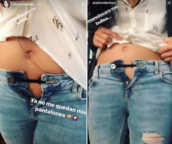 Así presume Aislinn Derbez su embarazo de 5 meses | Famosos | Univision