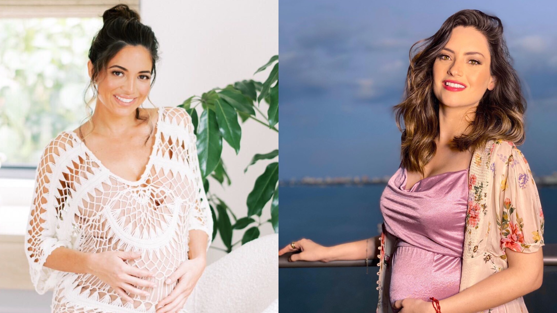 📸Las dos presentadoras de Primer Impacto embarazadas al tiempo así