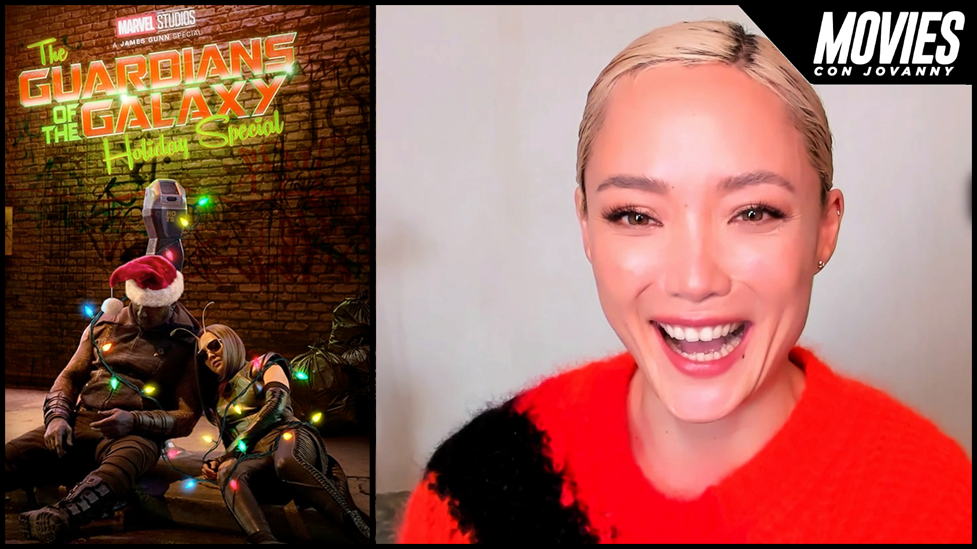 Pom Klementieff nos cuenta todo de las aventuras navideñas de Los Guardianes de la Galaxia
