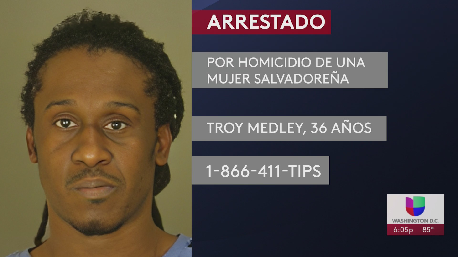 Arrestan a sospechoso del asesinato de una anciana salvadoreña en una