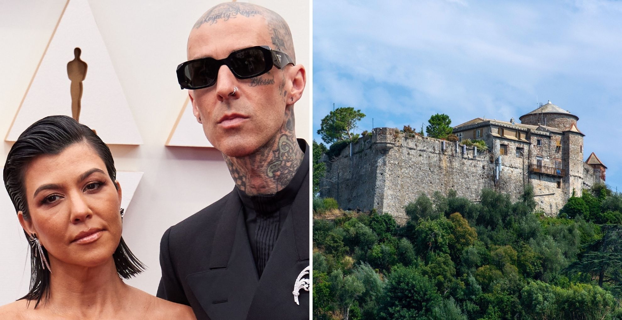 Kourtney Kardashian y Travis Barker tendrán boda en el Castello Brown | Famosos | Univision