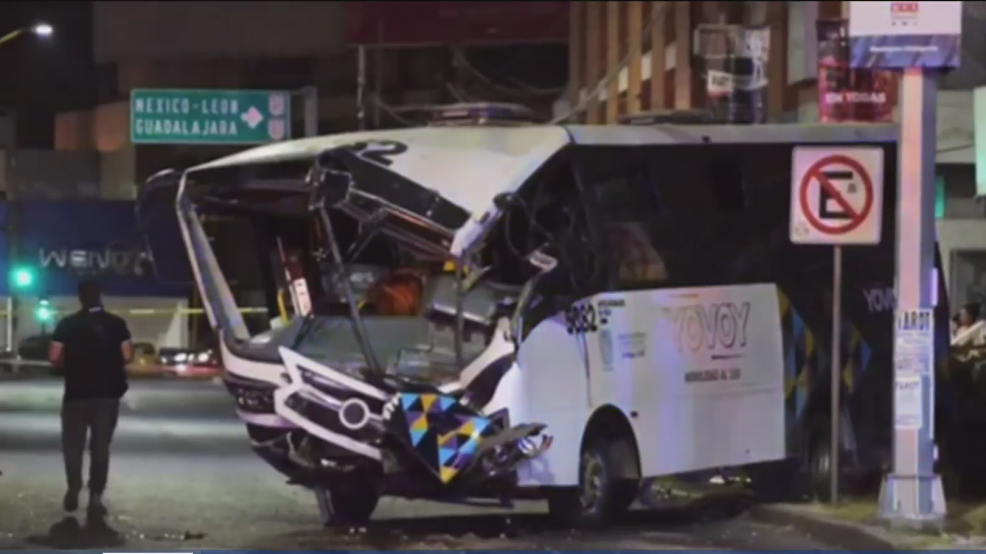 Un fatal accidente fue captado por unas cámaras de seguridad en México