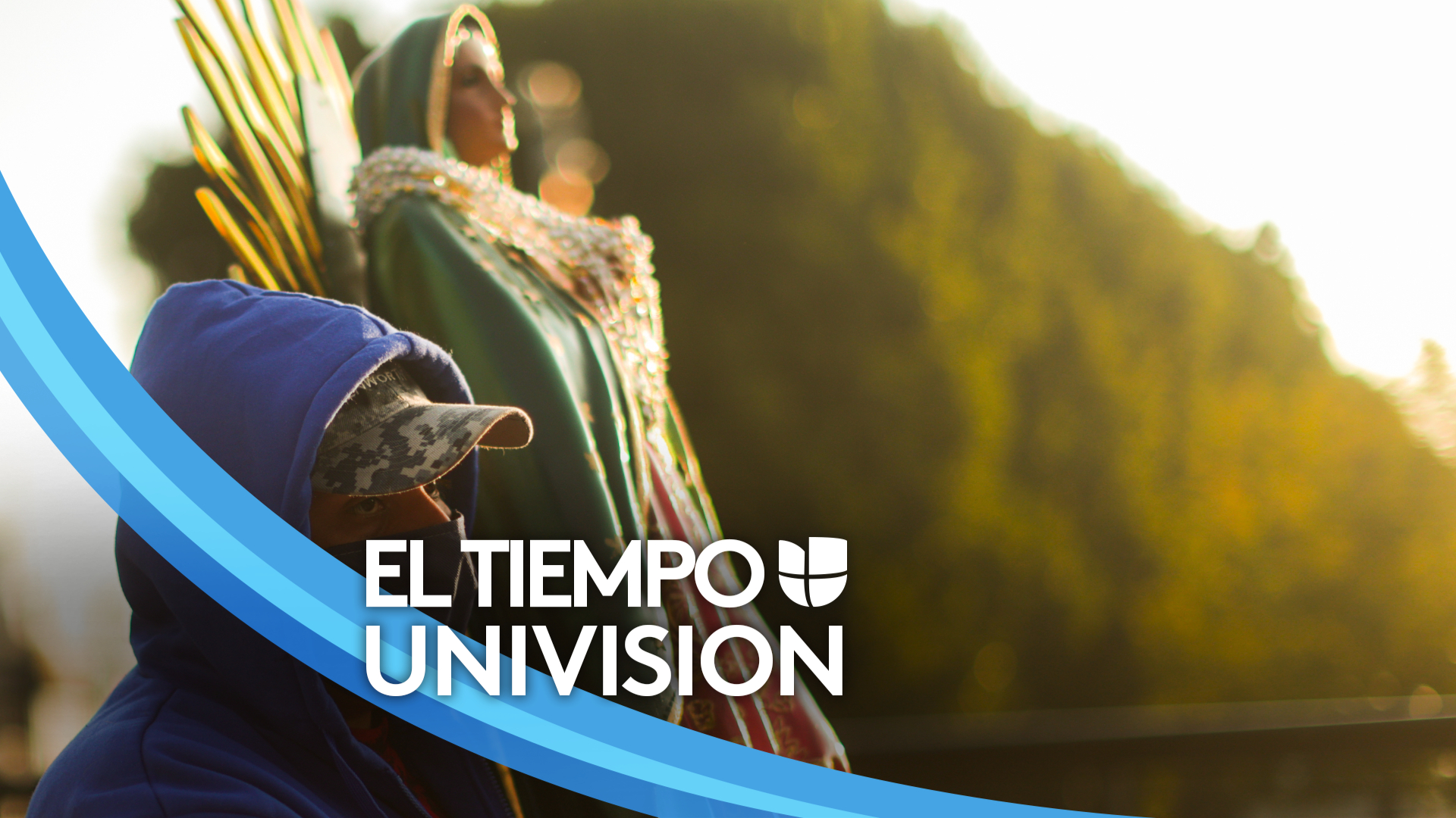 El pronóstico del tiempo durante las mañanitas a la Virgen de Guadalupe