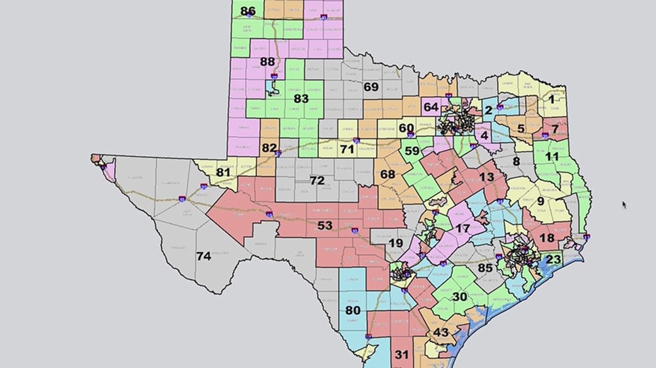 Así es como el nuevo mapa electoral de Texas puede afectar a las