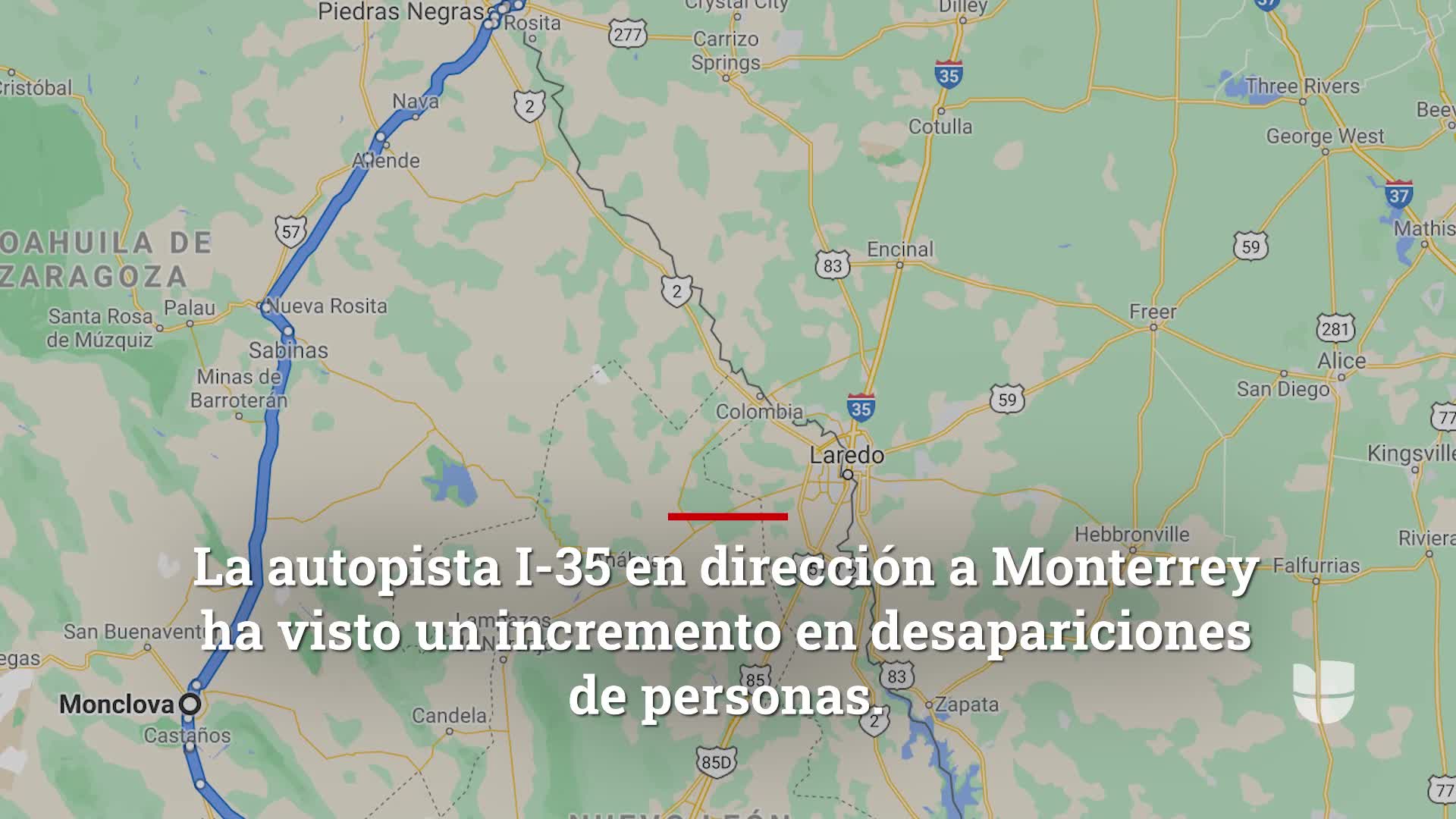 Estas son las rutas alternas si no quieres usar la carretera Nuevo Laredo Monterrey Video