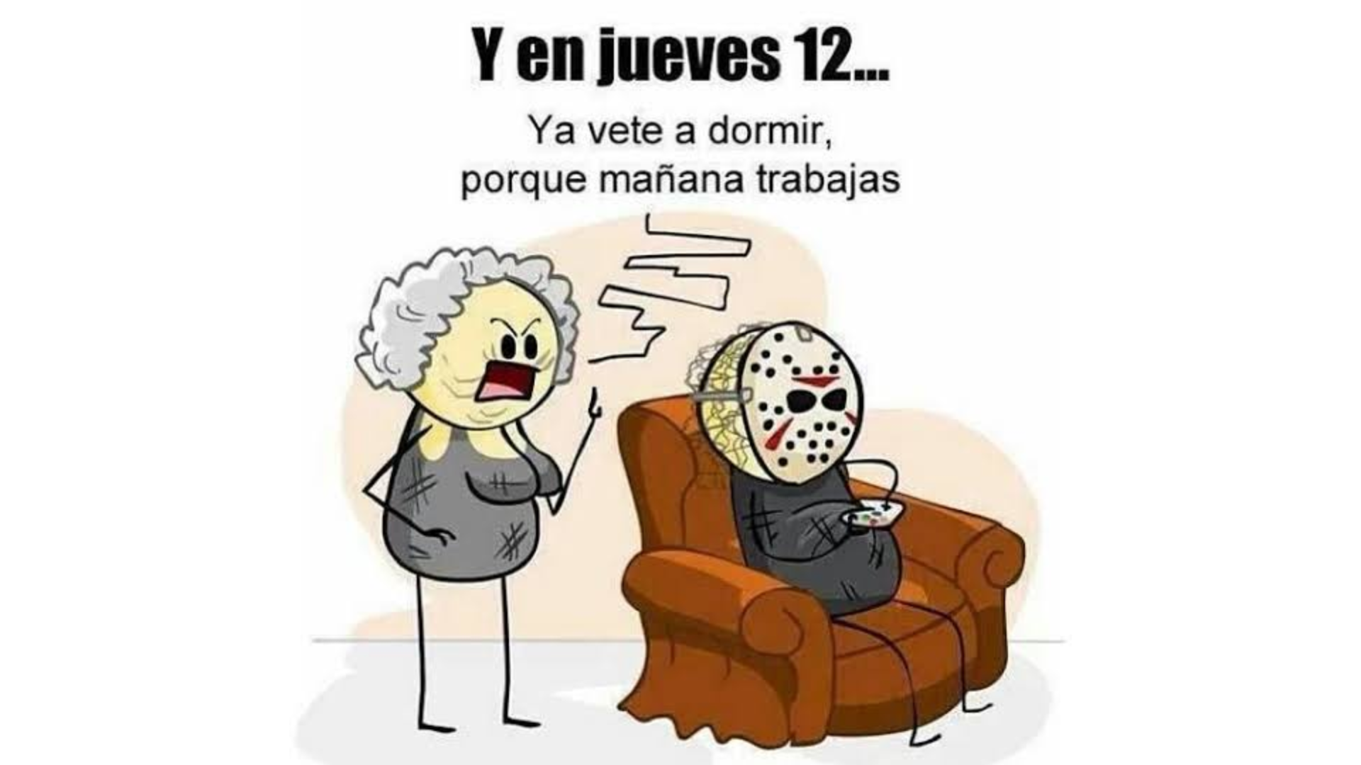 Memes sobre el viernes 13 y su supuesta mala suerte: Jason Voorhees es el  rey del día | Entretenimiento Cultura Pop | Univision, image size:1920x1080