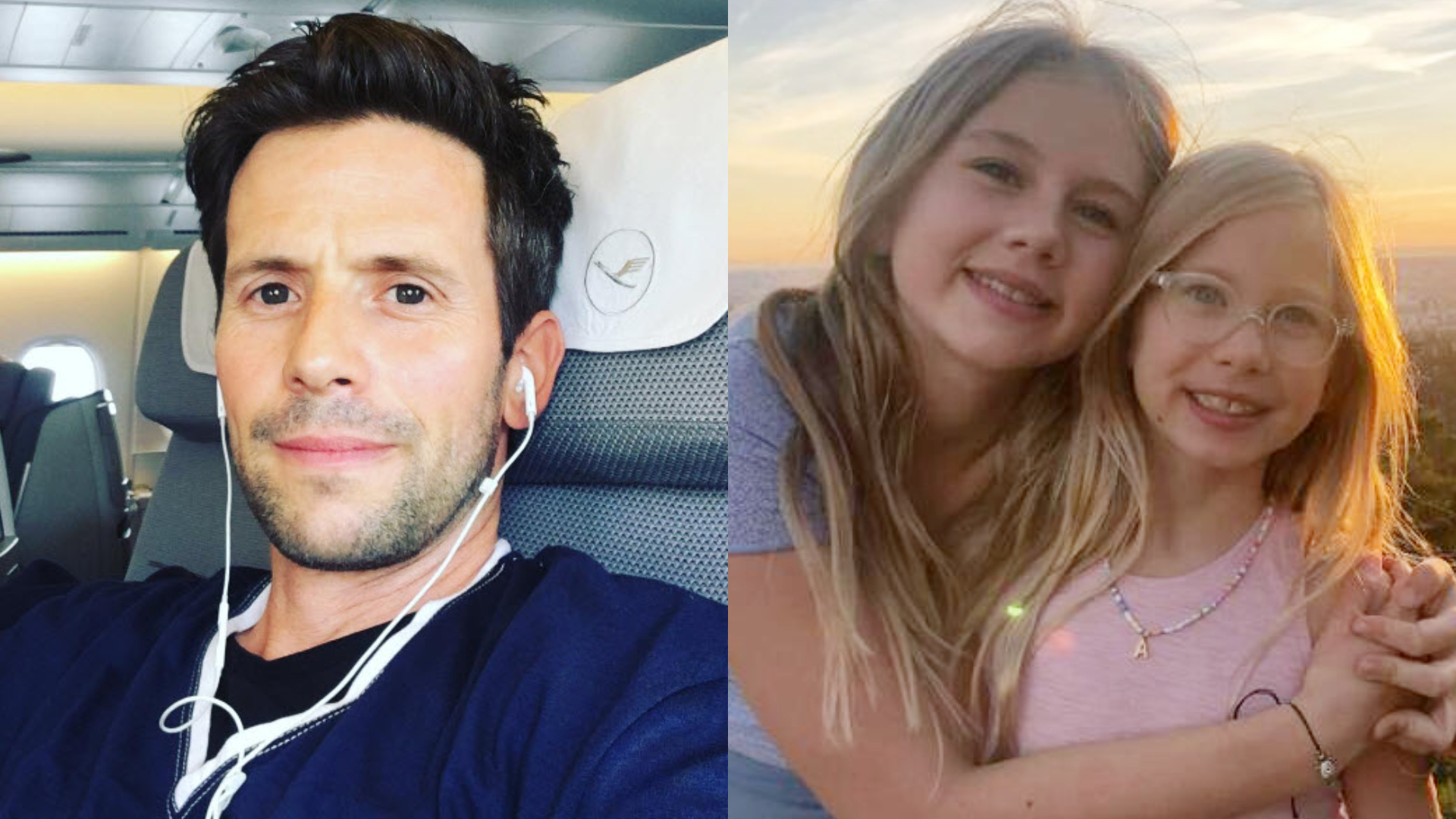 Last photo of actor Christian Oliver revealed hours before he died with daughters on tragic flight