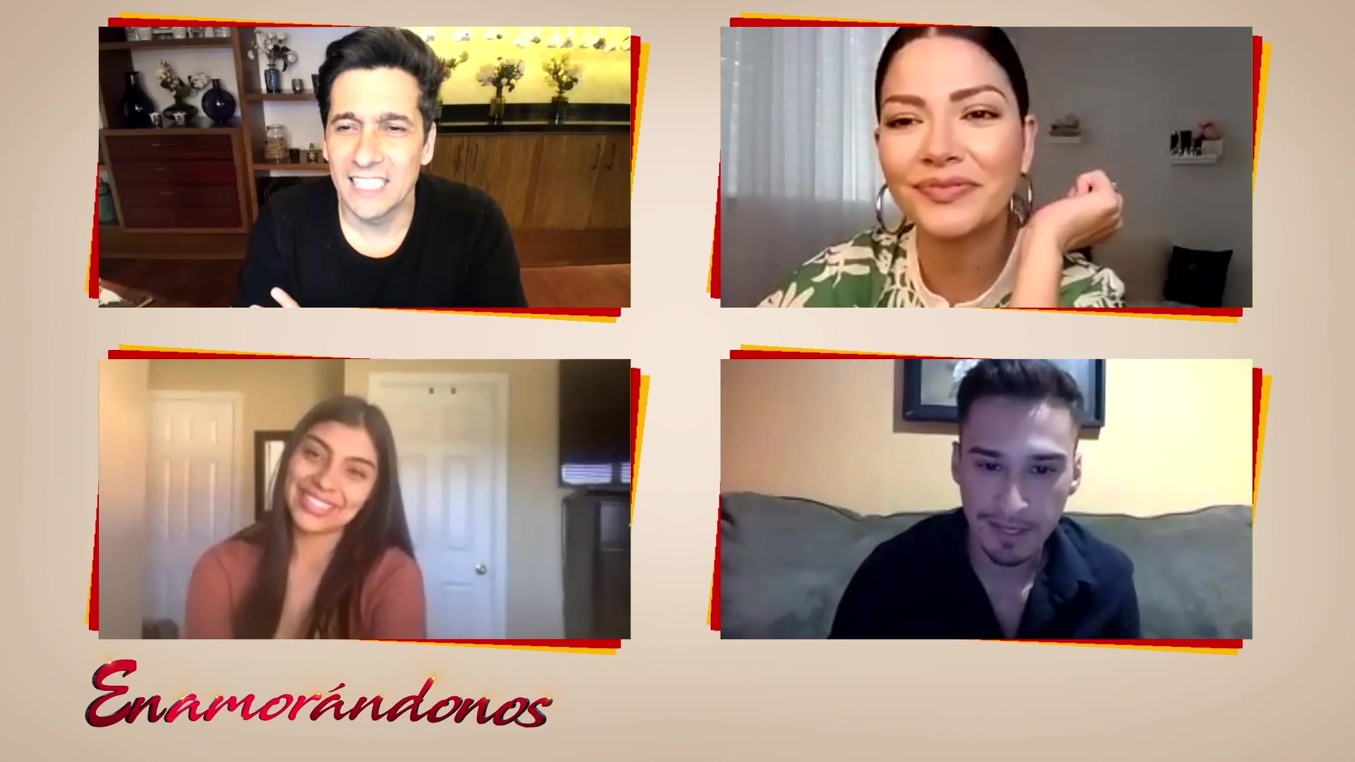 Enamorándonos EnCasa el amor volvió a llamar a la puerta de Camila y