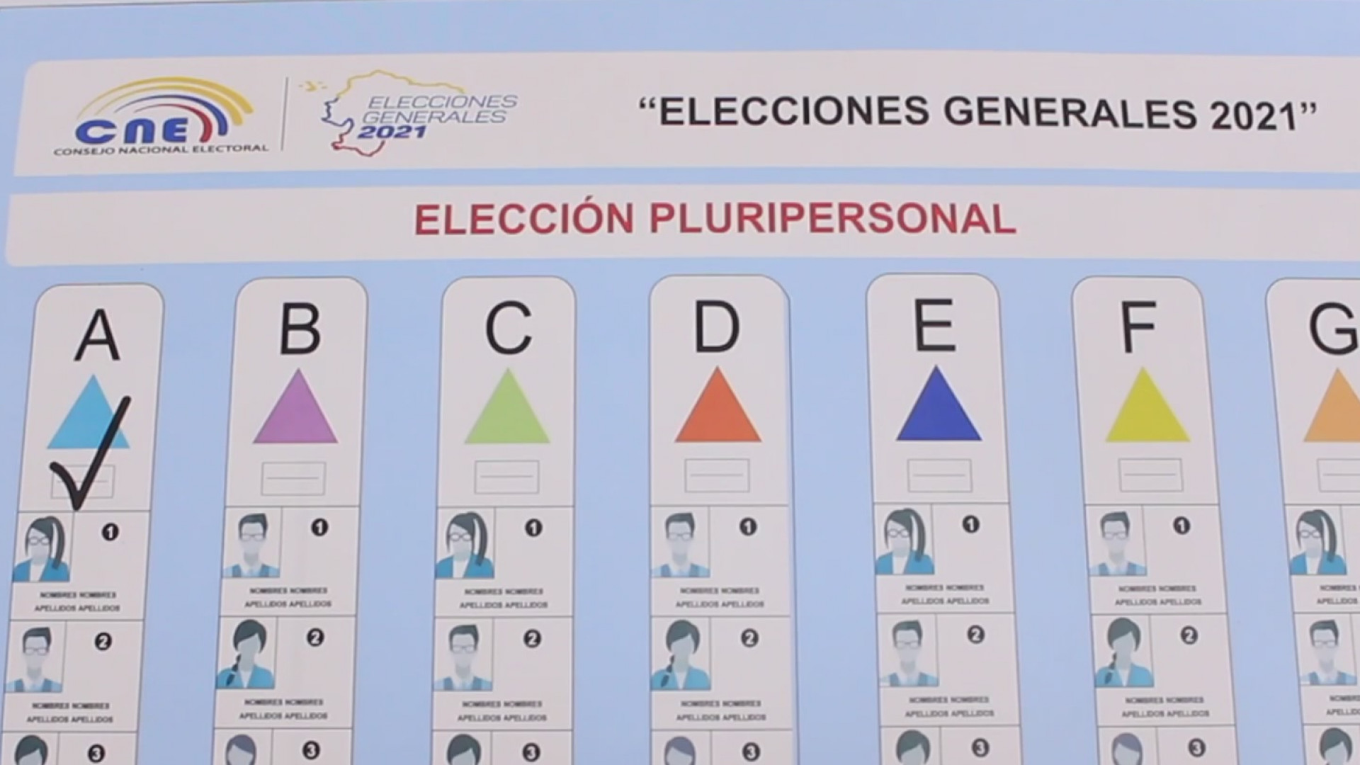 Cuales son los cambios en el tarjeton para las elecciones