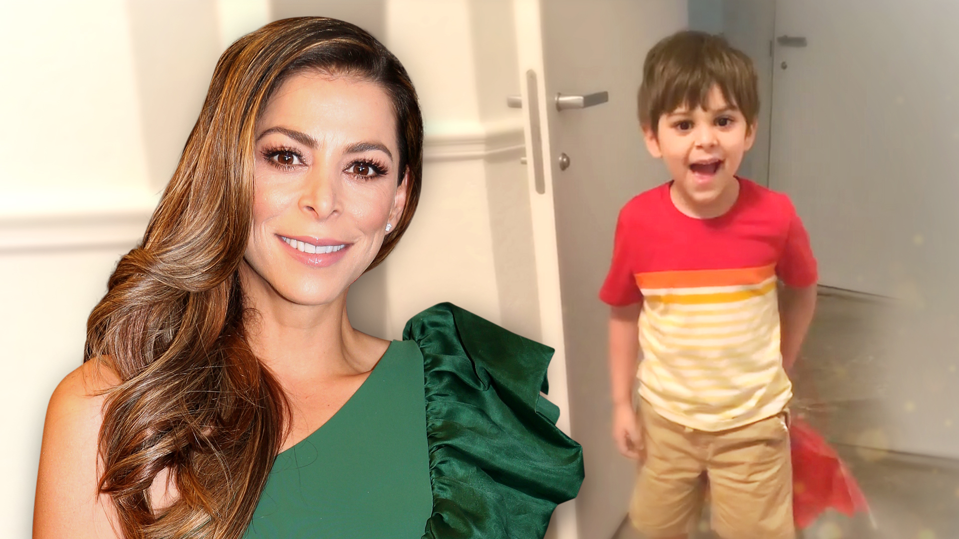 El hijo de Lourdes Stephen le regala algo preciado esta cuarentena