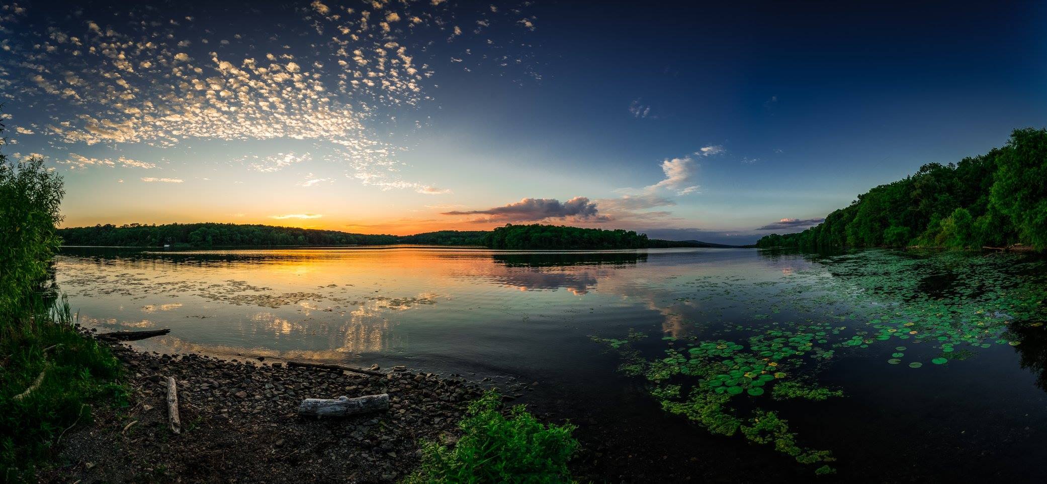Así es Lake Nockamixon, para muchos uno de los mejores lagos de
