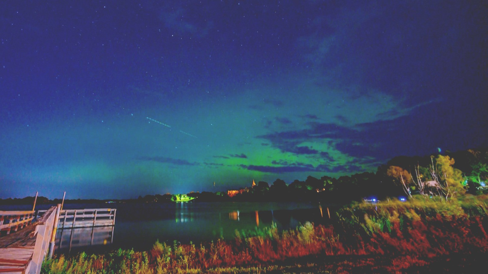 Así se vio la aurora boreal en los cielos del norte de EEUU Noticias