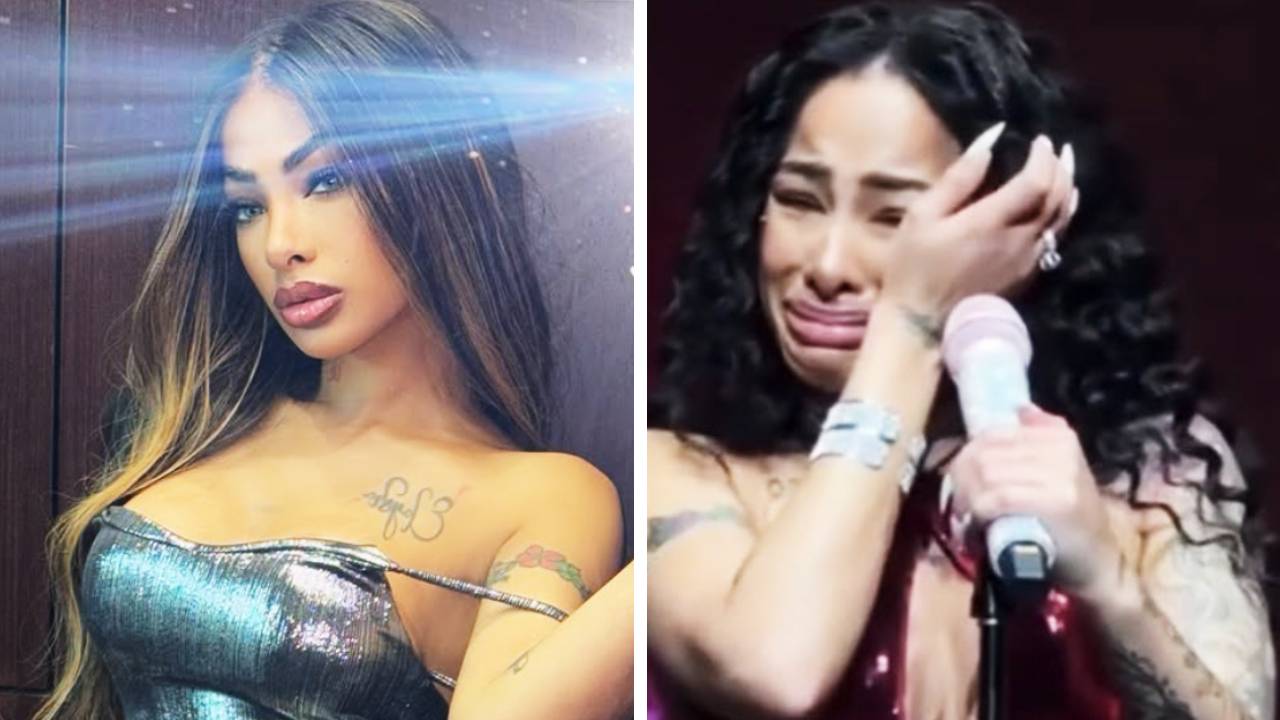 Close-up on Yailin La Mas Viral's desires