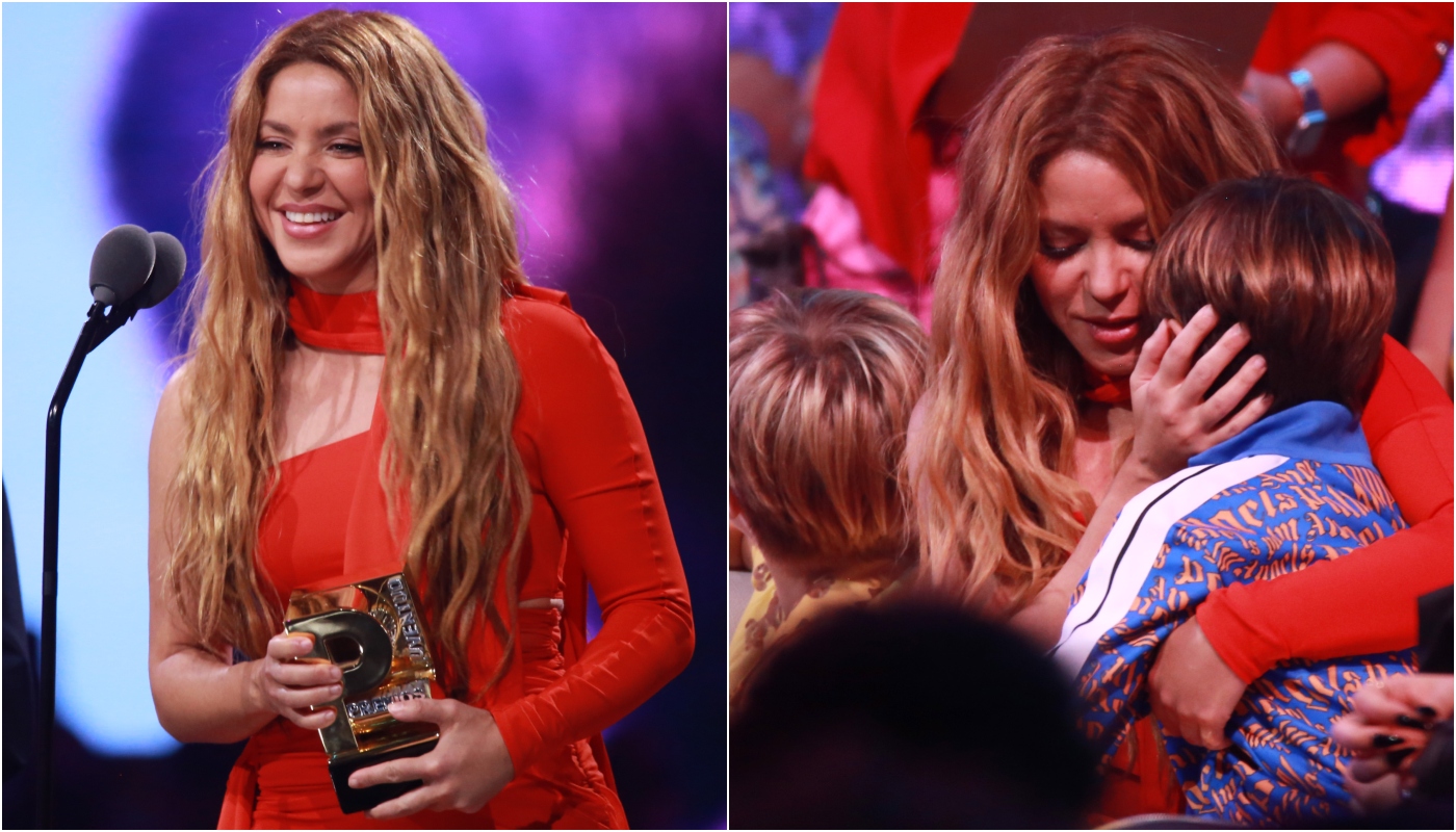 Premios Juventud 2023 Shakira se emociona ao receber 8 prêmios