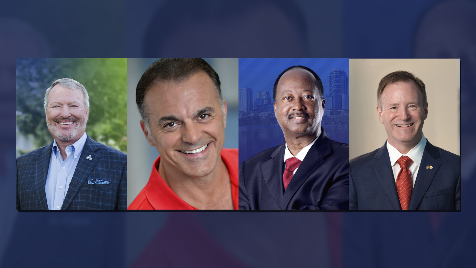 Estos son los candidatos a alcalde de Orlando para las elecciones del 7