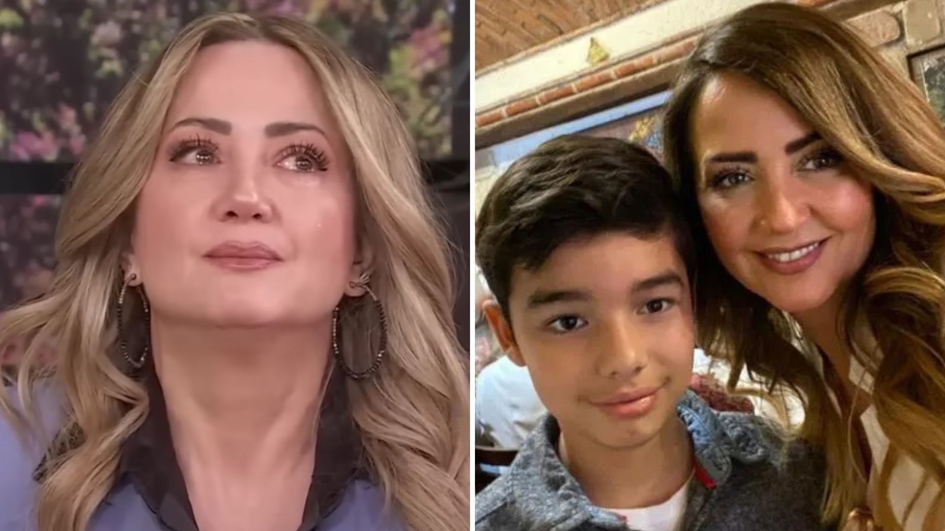 Andrea Legarreta goes through a “terrible nightmare” after the death of her nephew Mateo: he was 14