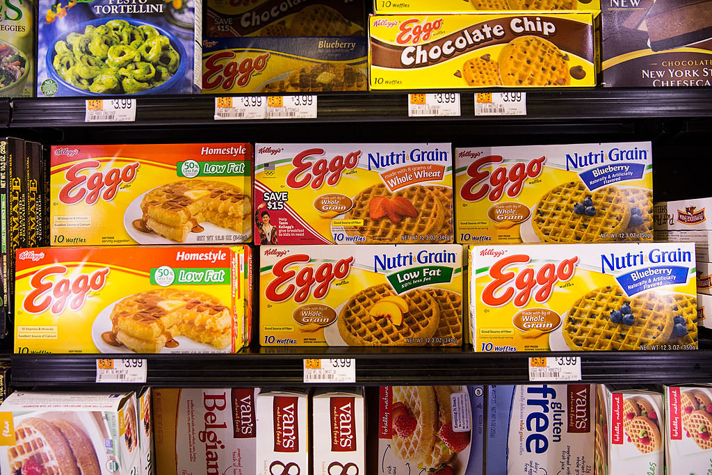 Kellogg retira del mercado 10,000 Eggo Waffles por riesgo de