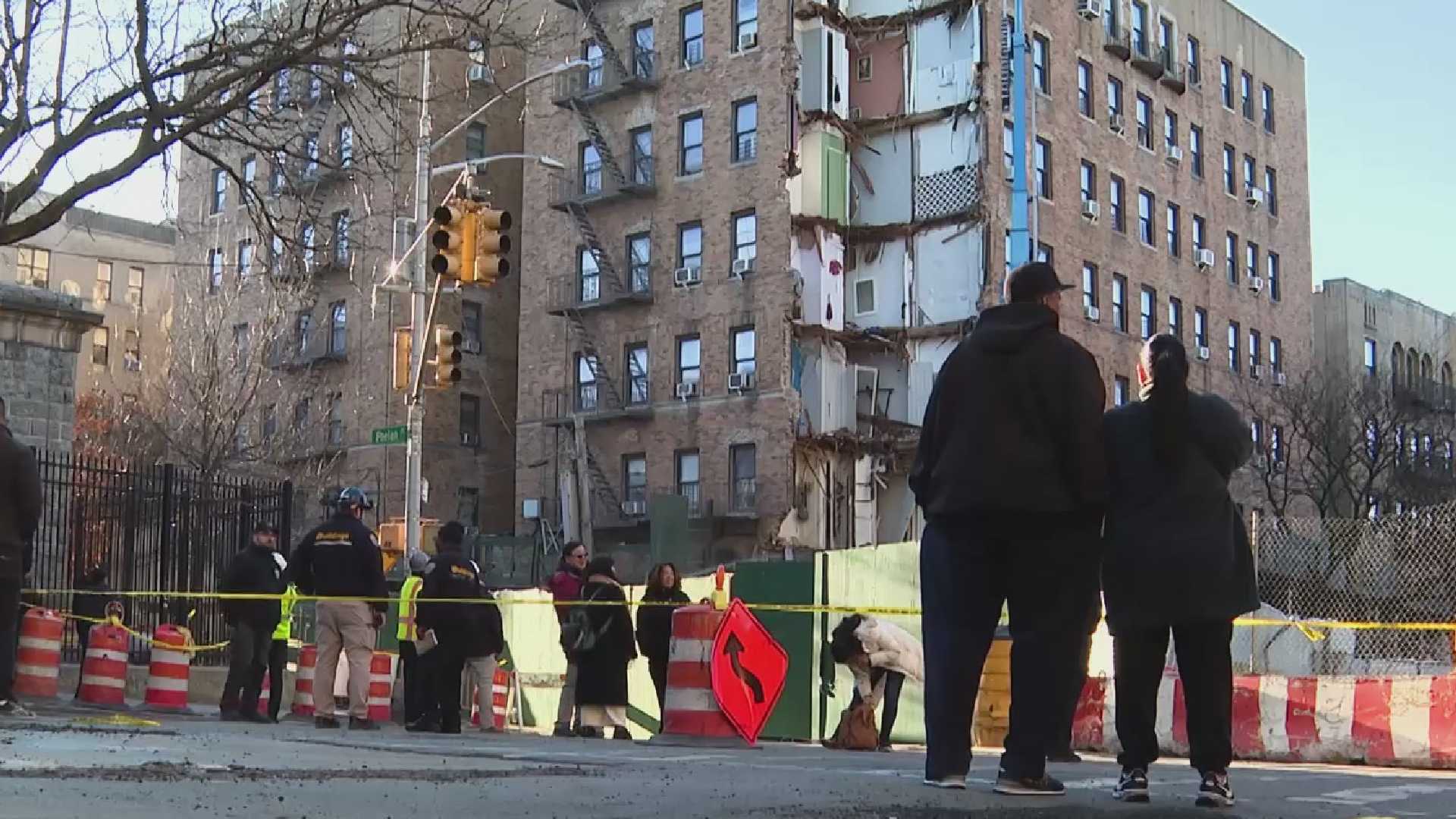 Bronx Building Partially Collapses, Engineer Suspended – Latest Updates on Homeless Victims