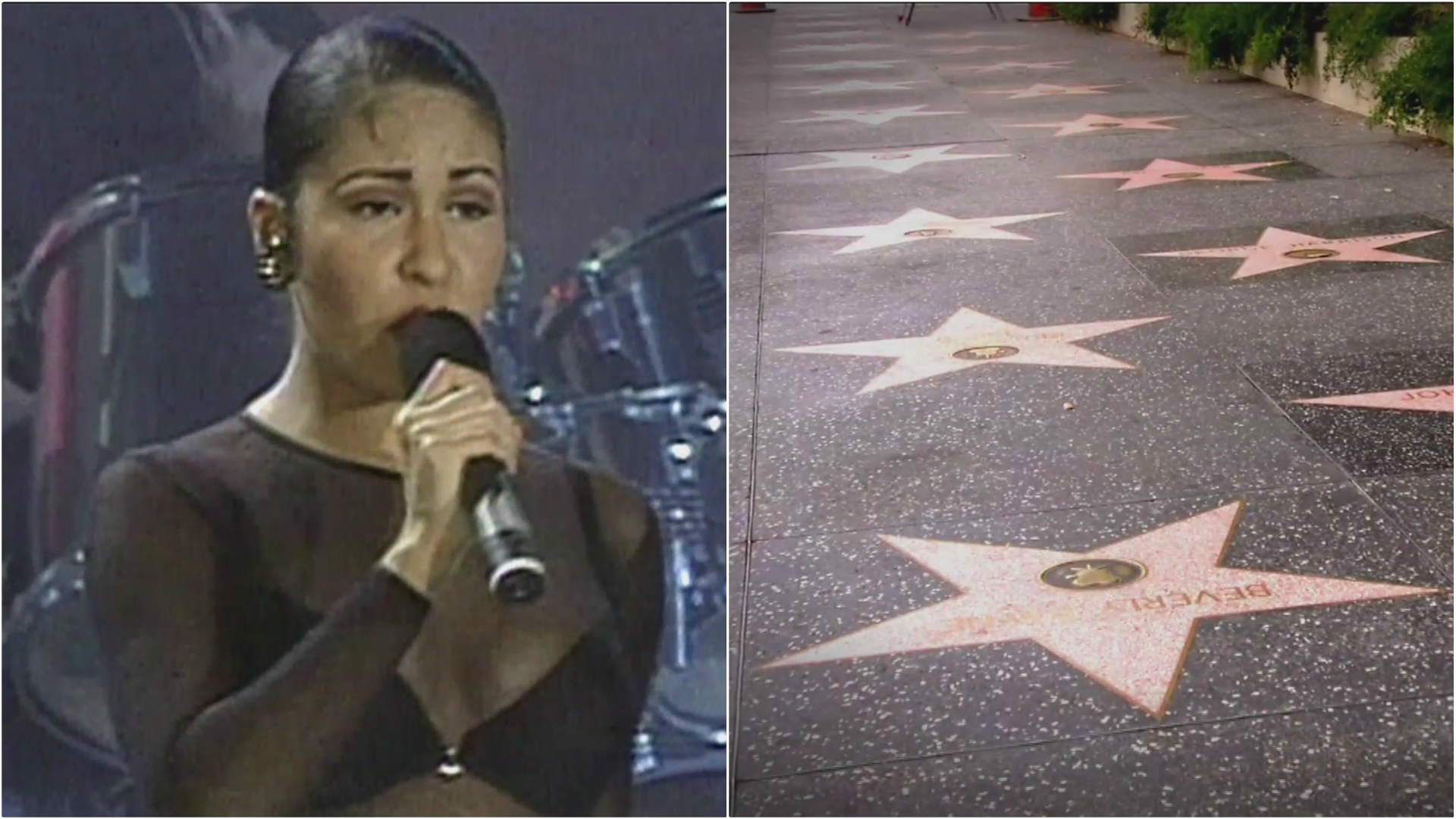 Mira dónde estará ubicada la estrella de Selena en el paseo de la fama de  Hollywood, image size:1920x1080